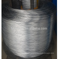 BWG9 High zinc coated 500kg coil hot dipped galvanized wire for producing chain link fence